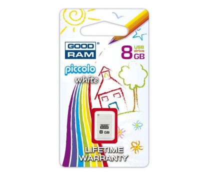 PenDrive GOODRAM 8GB Piccolo biały